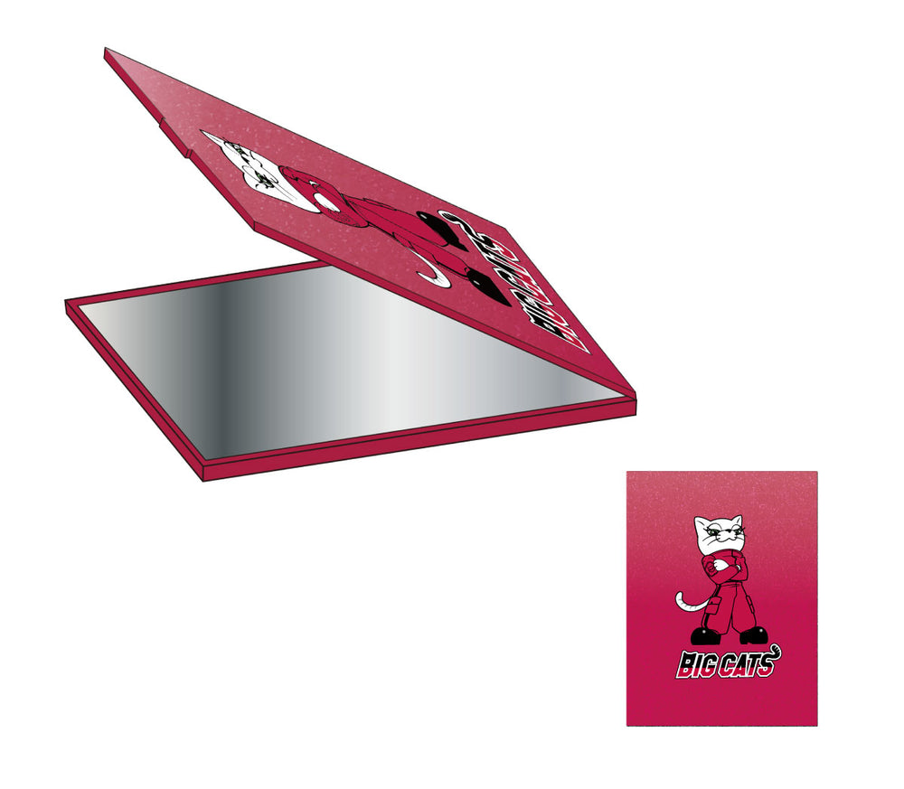 ラメ入り折りたたみミラー