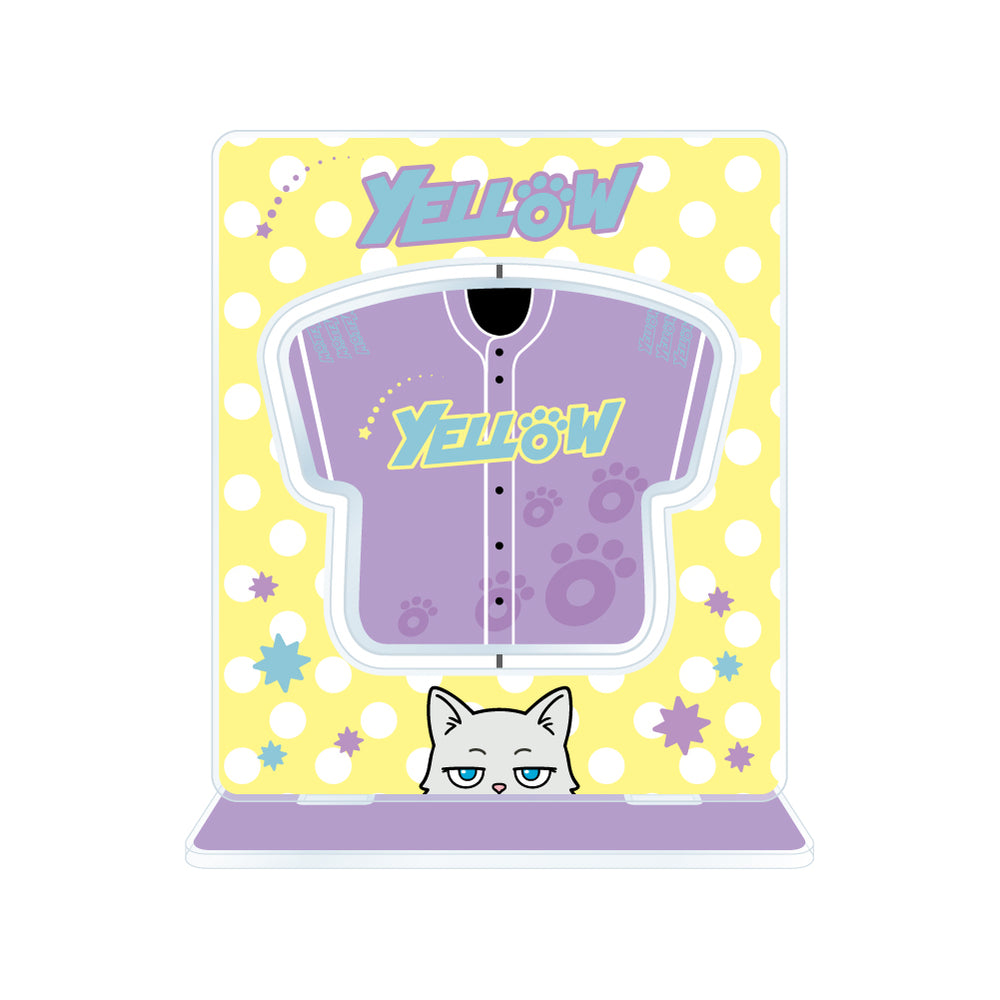 ユニフォーム型回転アクリルスタンド