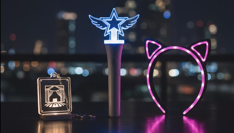 光る仕様にも対応