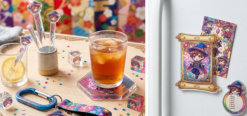 華やかな輝きでデザインを引き立てる