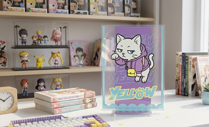 コンパクトで便利！カード型アクリルスタンドの特徴