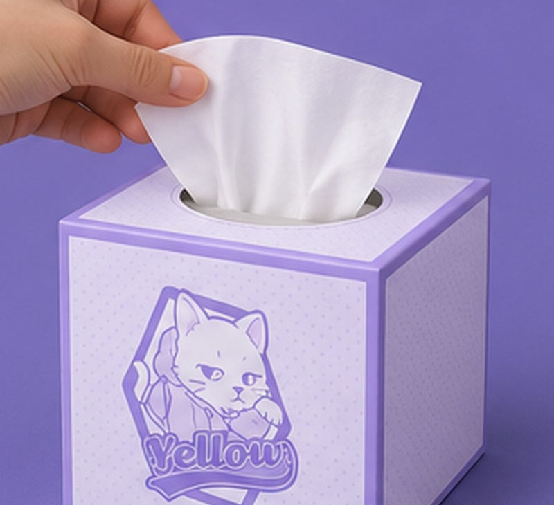毎日使うティッシュを、お気に入りのデザインで彩る！