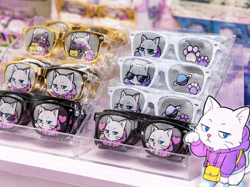 ピンホールサングラス製造過程