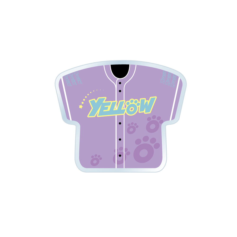 ユニフォーム型アクリルバッチ