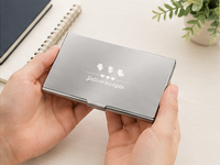 ステンレス名刺入れ