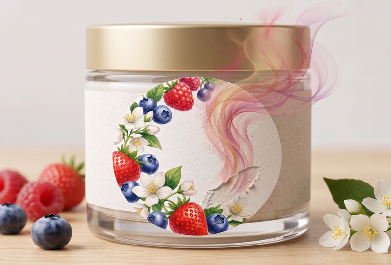 香り付きシール製作過程