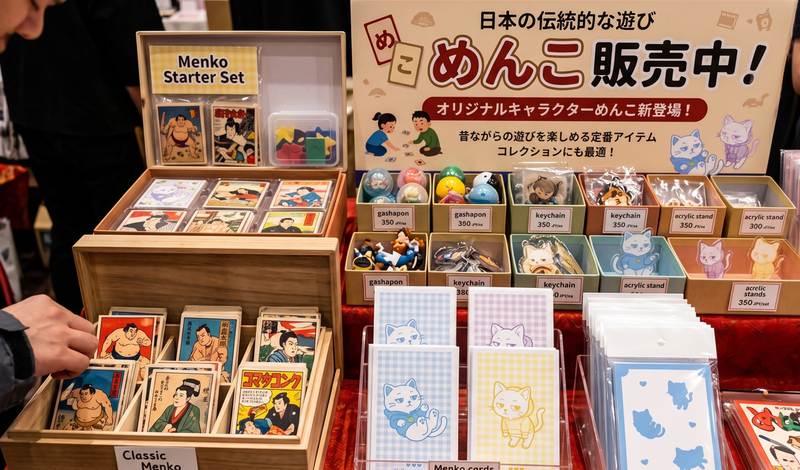 めんこ製作過程