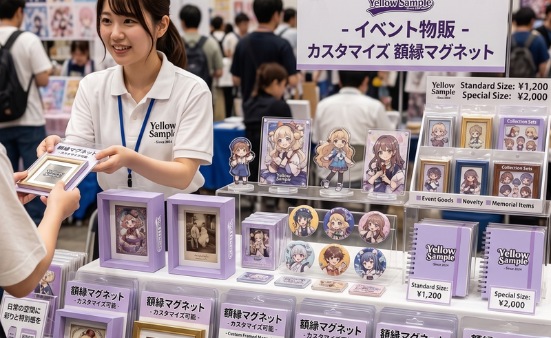 額縁マグネット製作過程
