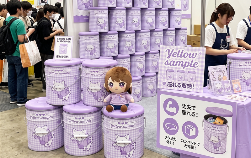 スツール缶製作過程
