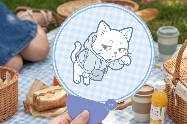 フォールディングファン製作過程