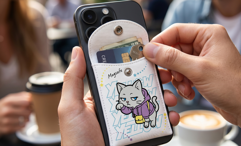 簡単装着でスマートに持ち運び