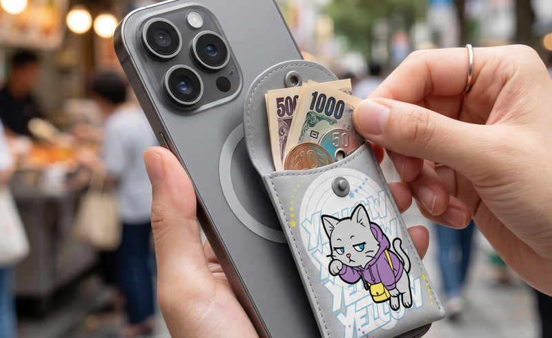 マグセーフ型ミニマルチポーチ製作過程