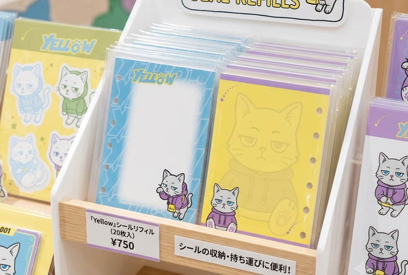 グッズ展開にもおすすめ