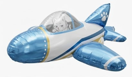 飛行機型バルーン