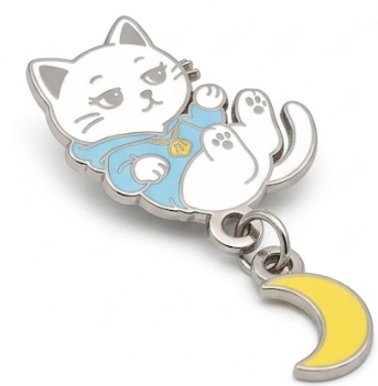 チャーム付きピンバッチ
