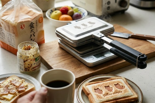 ホットサンドメーカー製作過程