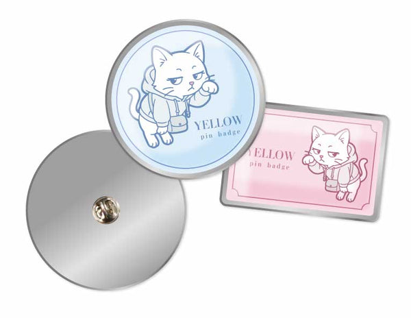 ドーム型ピンバッチ