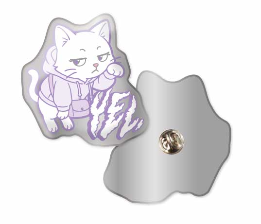 ステンレスピンバッチ