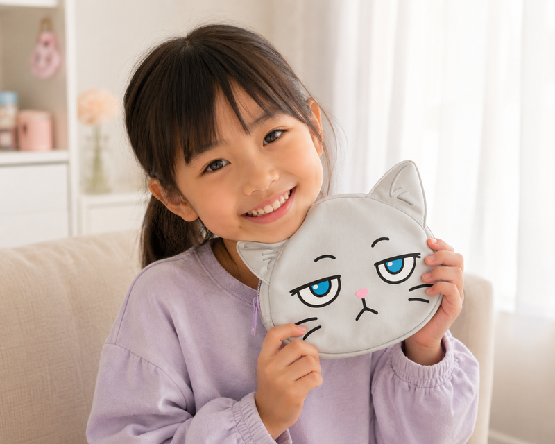 ぬいぐるみダイカットポーチ製作過程
