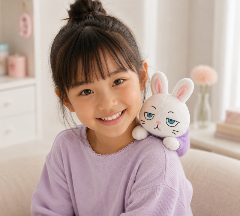 肩乗せぬいぐるみ製作過程