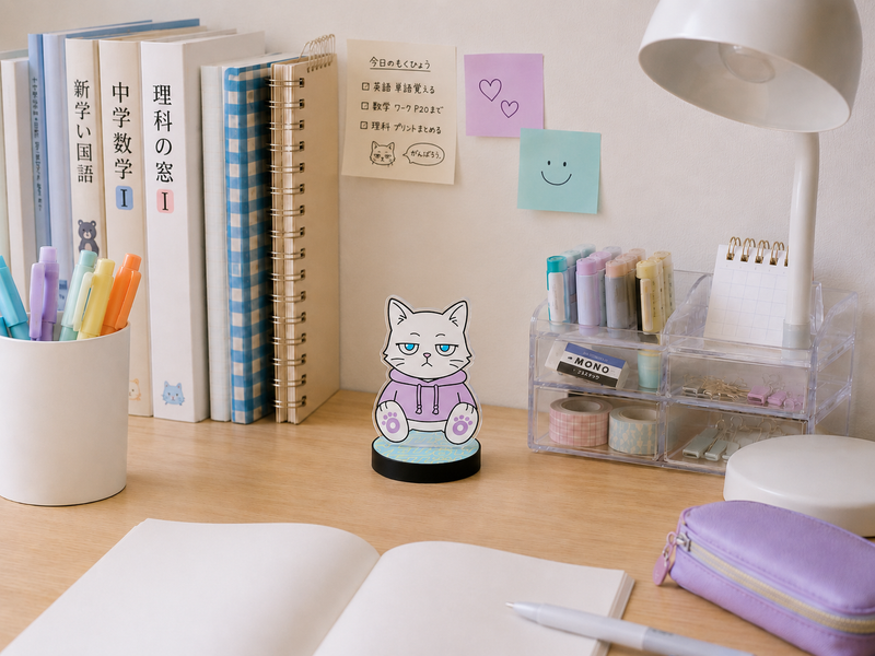 ボイスアクリルスタンド製作過程