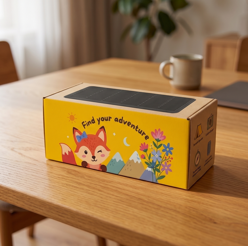 パッケージもオリジナルに