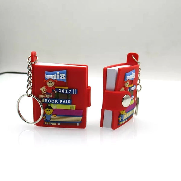 ブック型キーホルダー