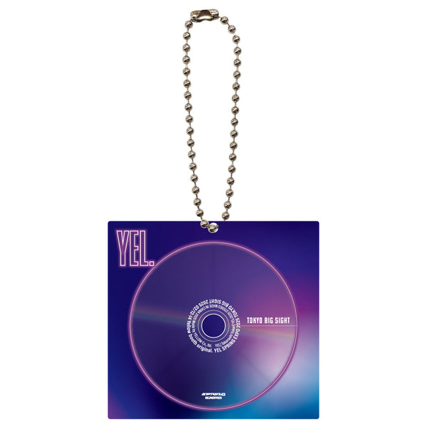 レコード風キーホルダー