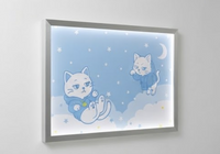 LED照明付きウォールアート