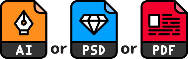 AI or PSD or PDF